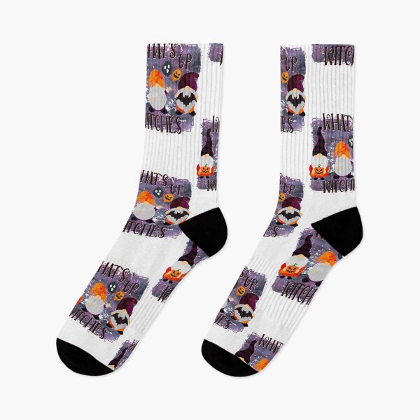 Item preview, Halloween what’s up witches gnomes - men’s and women’s  Halloween  designed and sold by Designs Of all kinds.