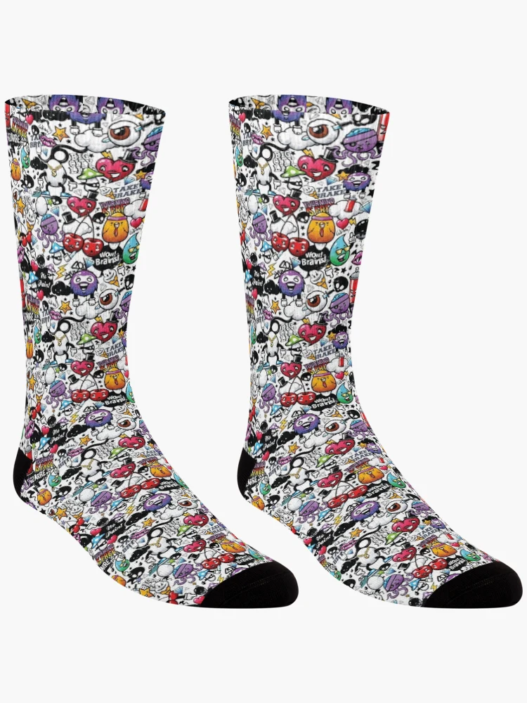 Thumbnail 3 of 5, Socks, Comic Book Stuff designed and sold by RuthFurtado.