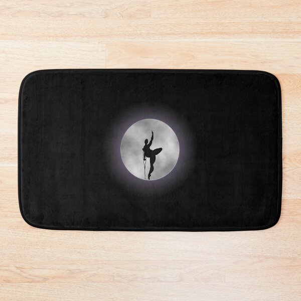 Item preview, Disabled amputee ballerina dancing before a full moon designed and sold by KyttsyKrafts.