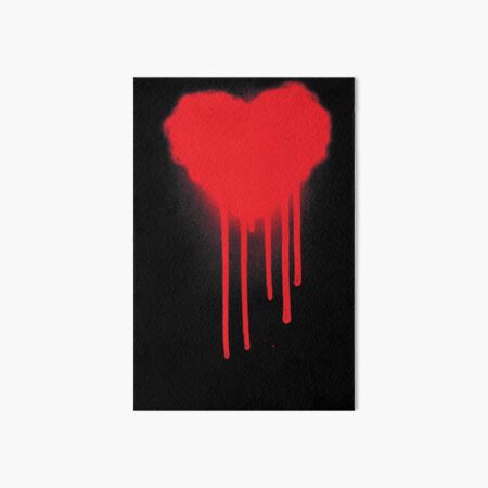 Weirdcore Drippy Heart | Poster