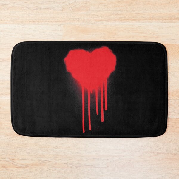 Item preview, Drippy Graffiti Heart Red designed and sold by that5280lady.