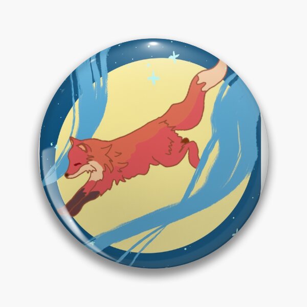 Item preview, Fox & Moon Art Print  designed and sold by The Silent Princess.