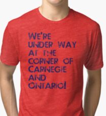 Carnegie and Ontario Tri-blend T-Shirt