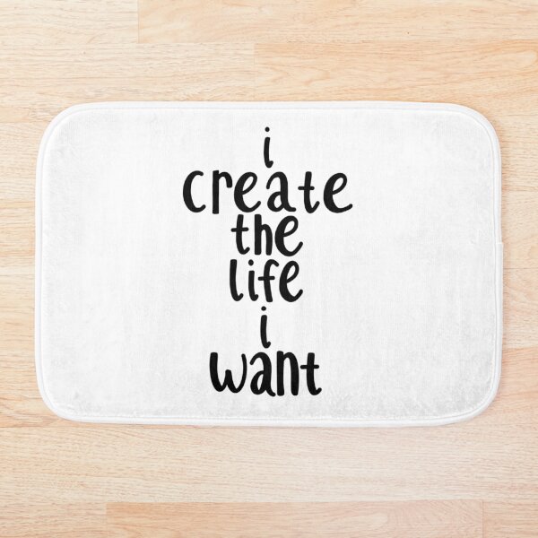 Item preview, I Create the Life I Want Affirmation  designed and sold by abigailrose14.