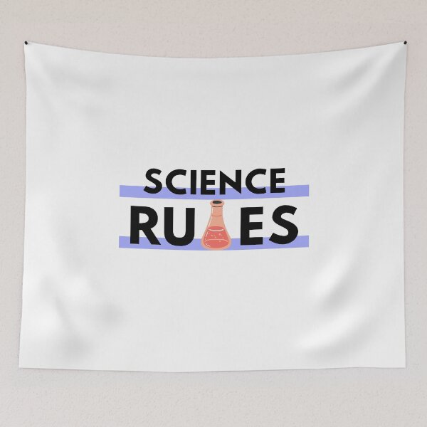 Item preview, Science Rules designed and sold by Sci-Ninja-Blog.