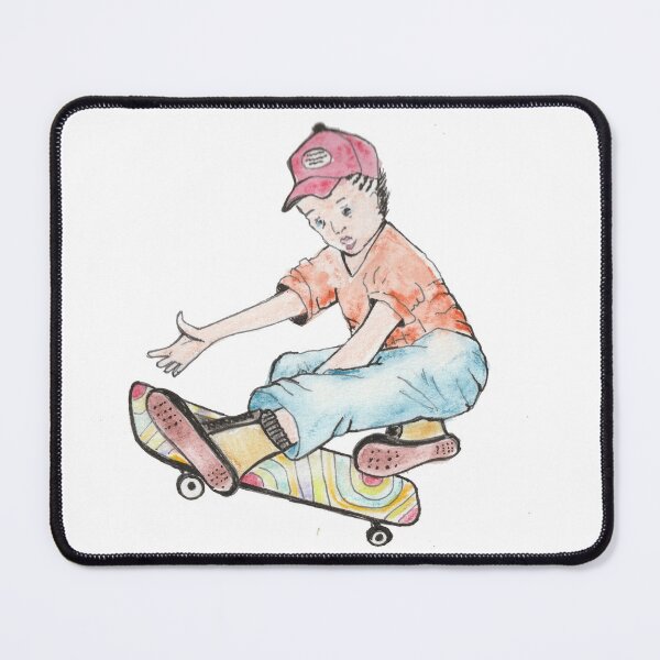 Item preview, Skateboarder designed and sold by Linda Bassett.