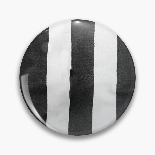 Item preview, Black and white striped cloth laid out roughly to provide vetical blank lines. designed and sold by Brian Scantlebury.