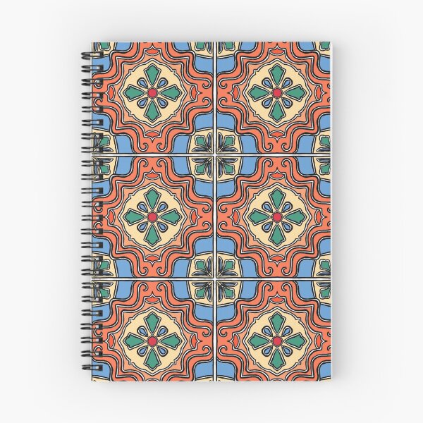 Item preview, Spanish Tile: Floral Waves designed and sold by GeekGirlAmanda.