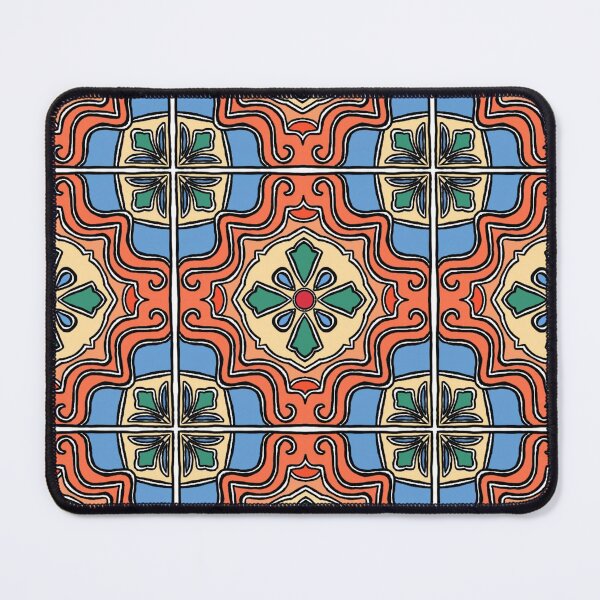 Item preview, Spanish Tile: Floral Waves designed and sold by GeekGirlAmanda.