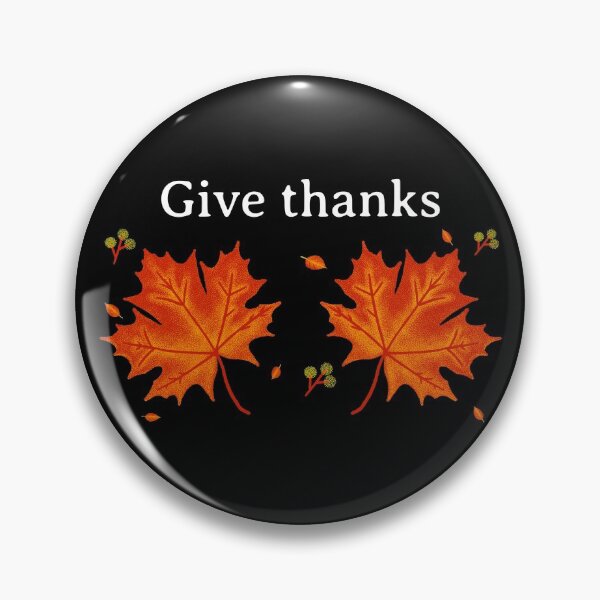 Item preview, Give Thanks With Fall Leaves designed and sold by YOYOCollection.