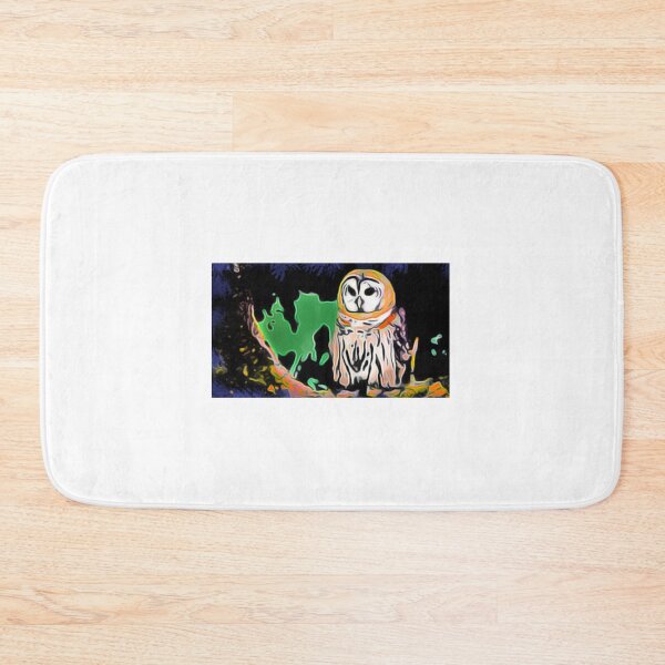 Item preview, Cute owl oil paint  designed and sold by Coffeemerc117.