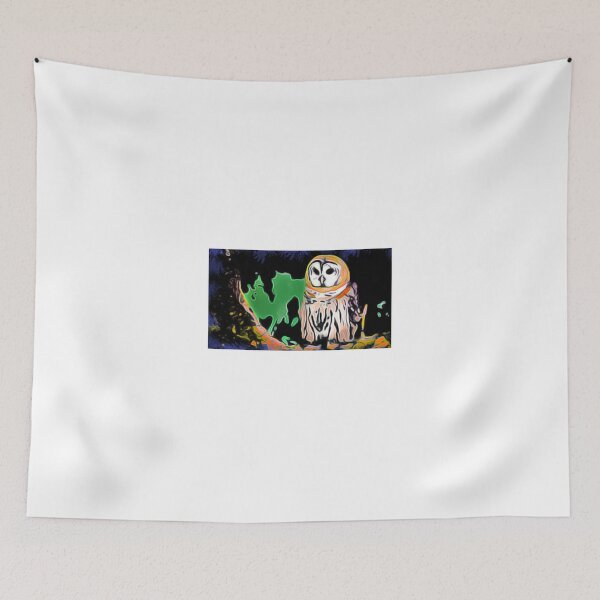 Item preview, Cute owl oil paint  designed and sold by Coffeemerc117.
