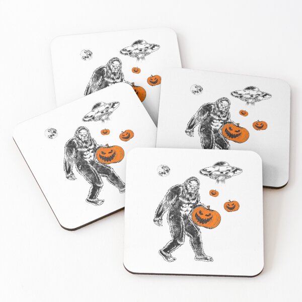 Item preview, Halloween Bigfoot UFO- men’s and women’s  Halloween  designed and sold by Designs Of all kinds.