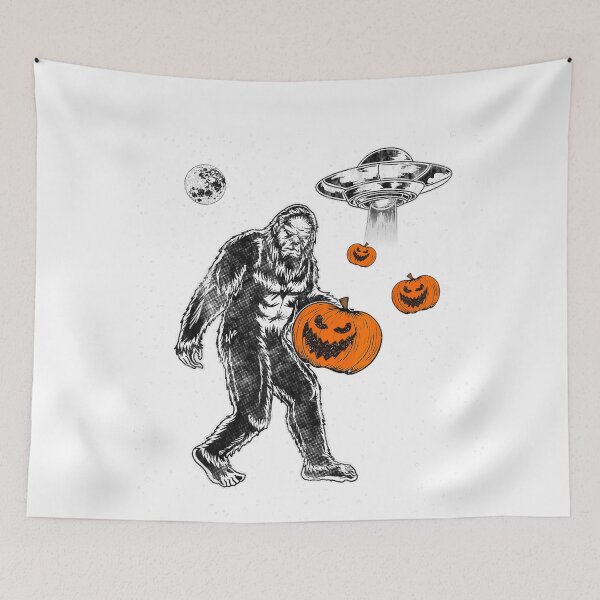 Item preview, Halloween Bigfoot UFO- men’s and women’s  Halloween  designed and sold by Designs Of all kinds.