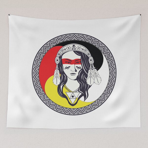 Item preview, Native American Women Medicine Wheel designed and sold by nativeStor.