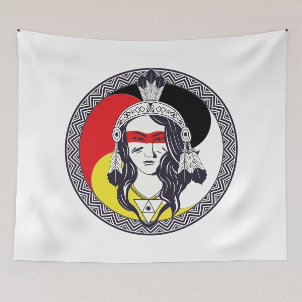 Item preview, Native American Women Medicine Wheel designed and sold by nativeStor.