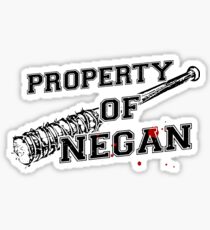 Property Of Negan Sticker