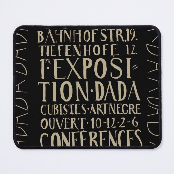 Item preview, 1re EXPOSITION DADA by Marcel Janco 1917 designed and sold by digitalvintage.