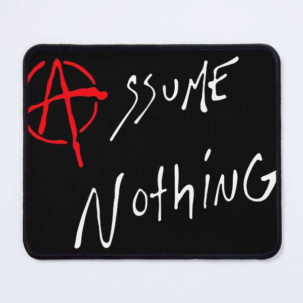 Item preview, assume nothing designed and sold by rainingcrow.