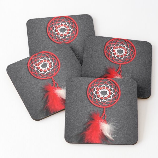 Item preview, Dreamcatcher on the dark gray background designed and sold by nativeStor.