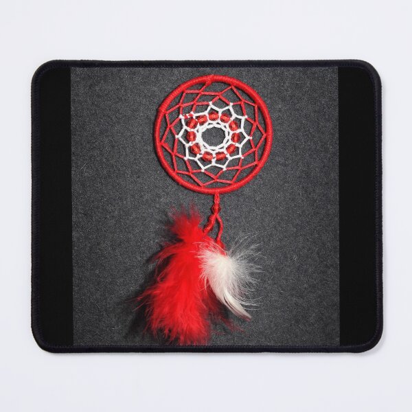 Item preview, Dreamcatcher on the dark gray background designed and sold by nativeStor.
