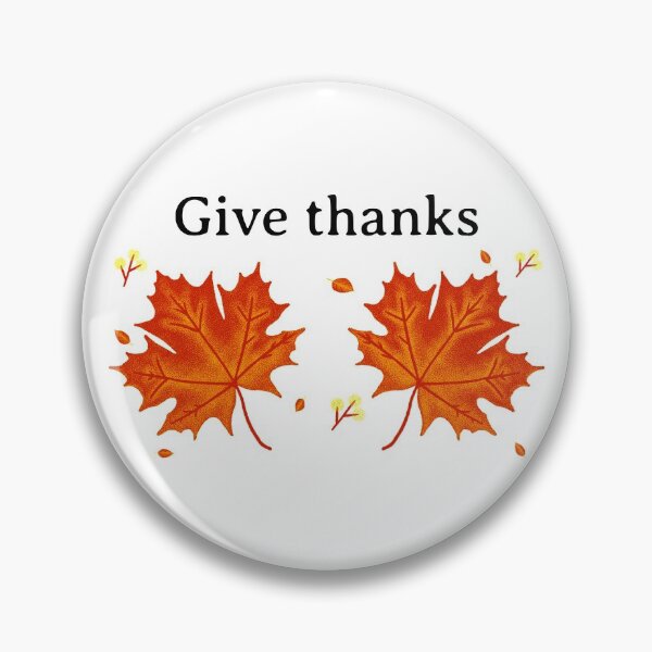 Item preview, Give Thanks With Fall Leaves designed and sold by YOYOCollection.
