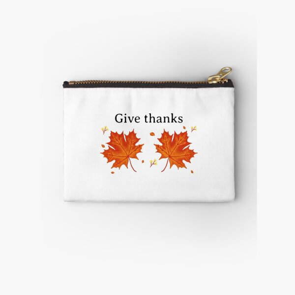 Item preview, Give Thanks With Fall Leaves designed and sold by YOYOCollection.