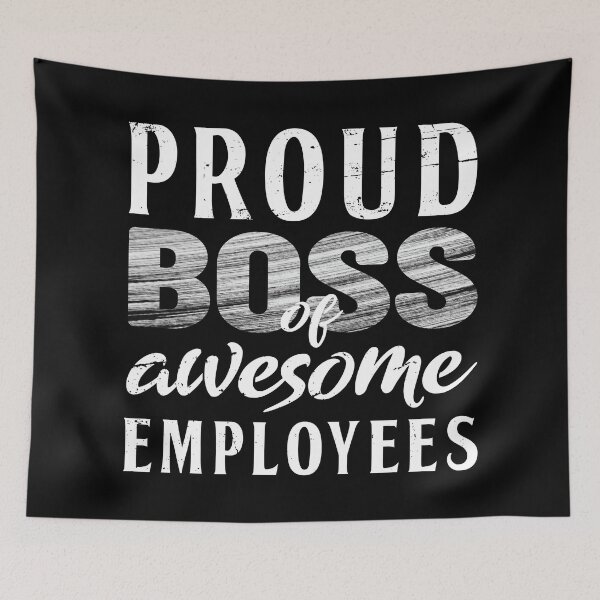 Item preview, I am a proud boss of freaking awesome employees - Best boss ever - Bosses day designed and sold by Alice-Elgawi.