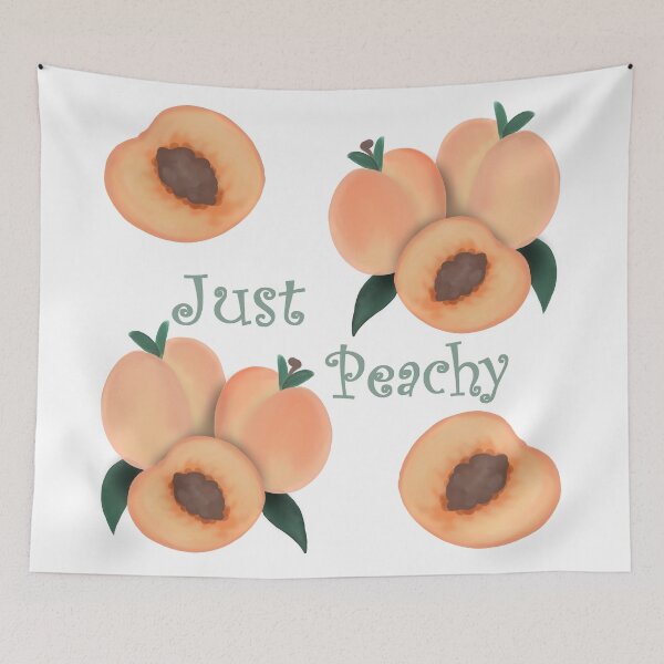Item preview, Just Peachy designed and sold by FickleandFancy.