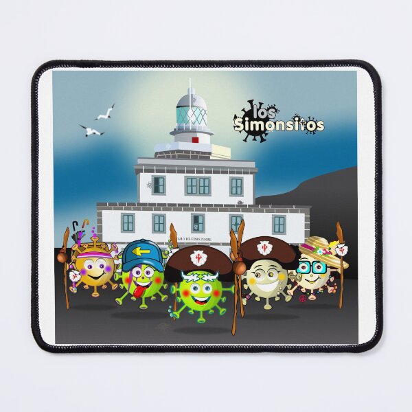 Item preview, The Simositos have already reached the Finisterre lighthouse, the end of the Camnio. designed and sold by simonsitos.