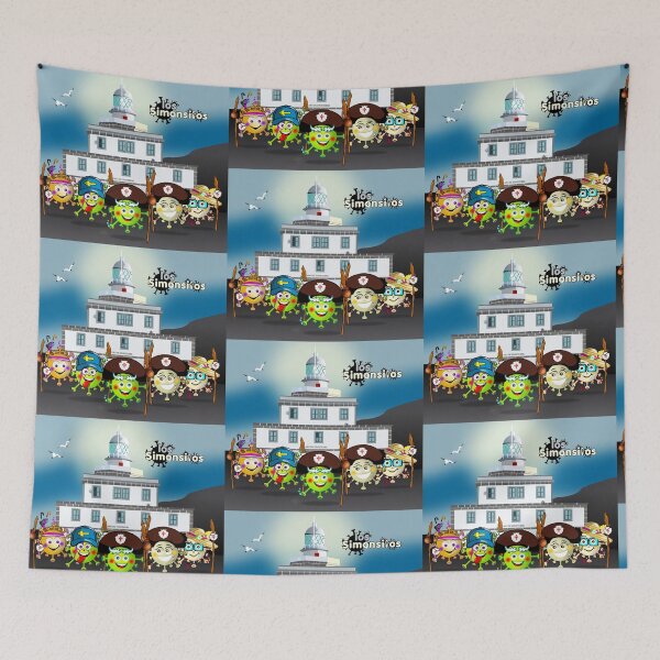 Item preview, The Simositos have already reached the Finisterre lighthouse, the end of the Camnio. designed and sold by simonsitos.