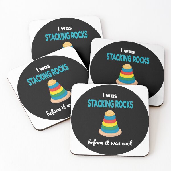 Item preview, I was stacking rocks before it was cool cairn toy designed and sold by mkopka.