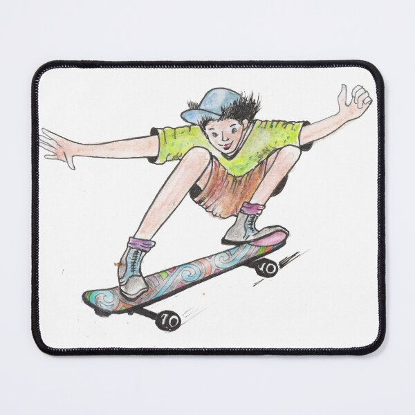Item preview, Skateboarder designed and sold by Linda Bassett.