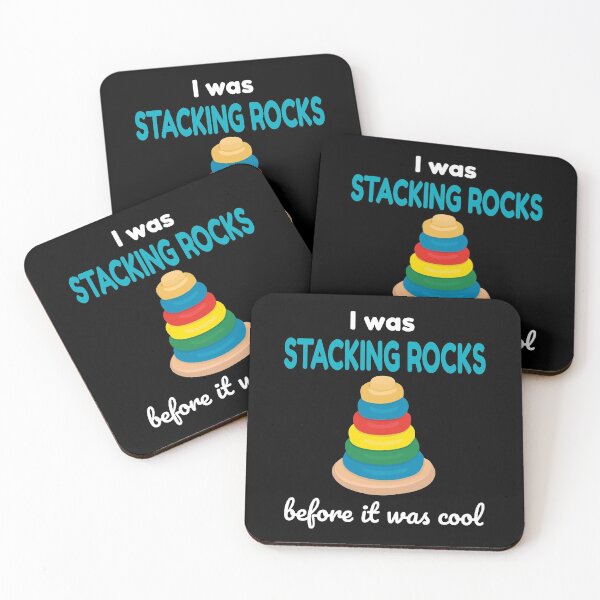 Item preview, I was stacking rocks before it was cool cairn toy designed and sold by mkopka.