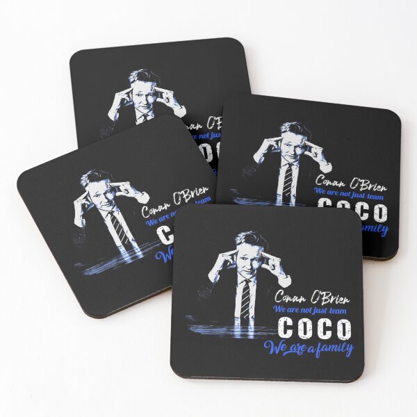 Item preview, conan o'brien we are not just a team coco we are a famlilly designed and sold by MXanwar.