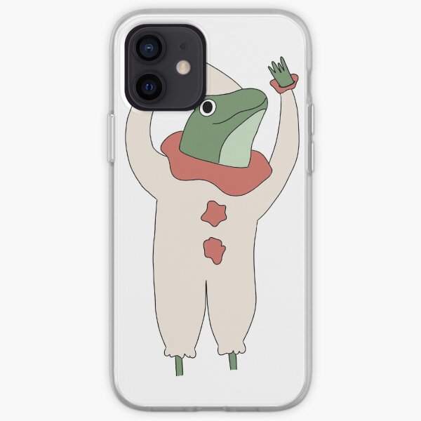 Vintage clown frog iPhone Soft Case