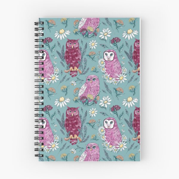Item preview, Floral Owls Pattern designed and sold by JenniferCharlee.