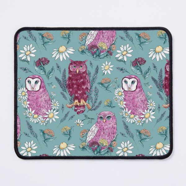 Item preview, Floral Owls Pattern designed and sold by JenniferCharlee.
