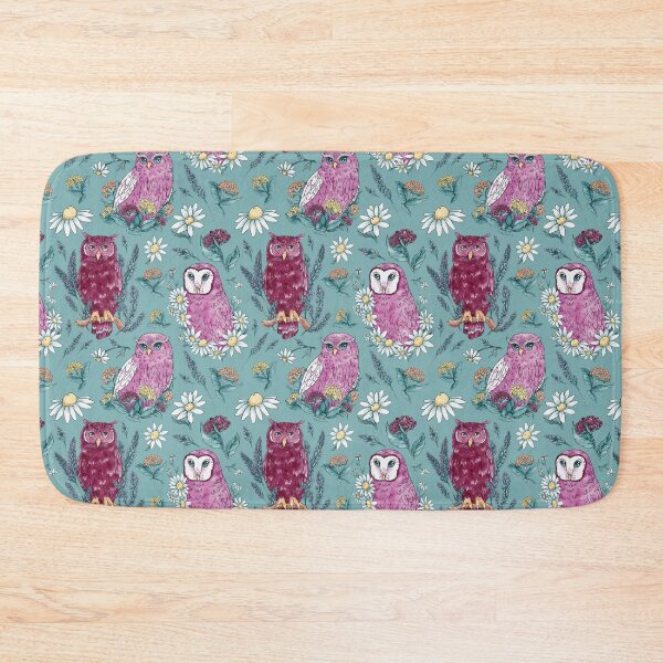 Item preview, Floral Owls Pattern designed and sold by JenniferCharlee.