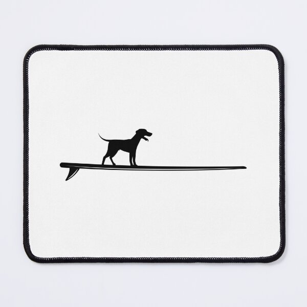 Item preview, dog on surfboard designed and sold by tropical_dream.