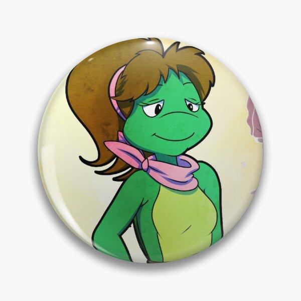 Item preview, SpeekyGeeky Original Art Mona Lisa (Fred Wolf TMNT Animated Series Inspired) designed and sold by SpeekyGeeky.