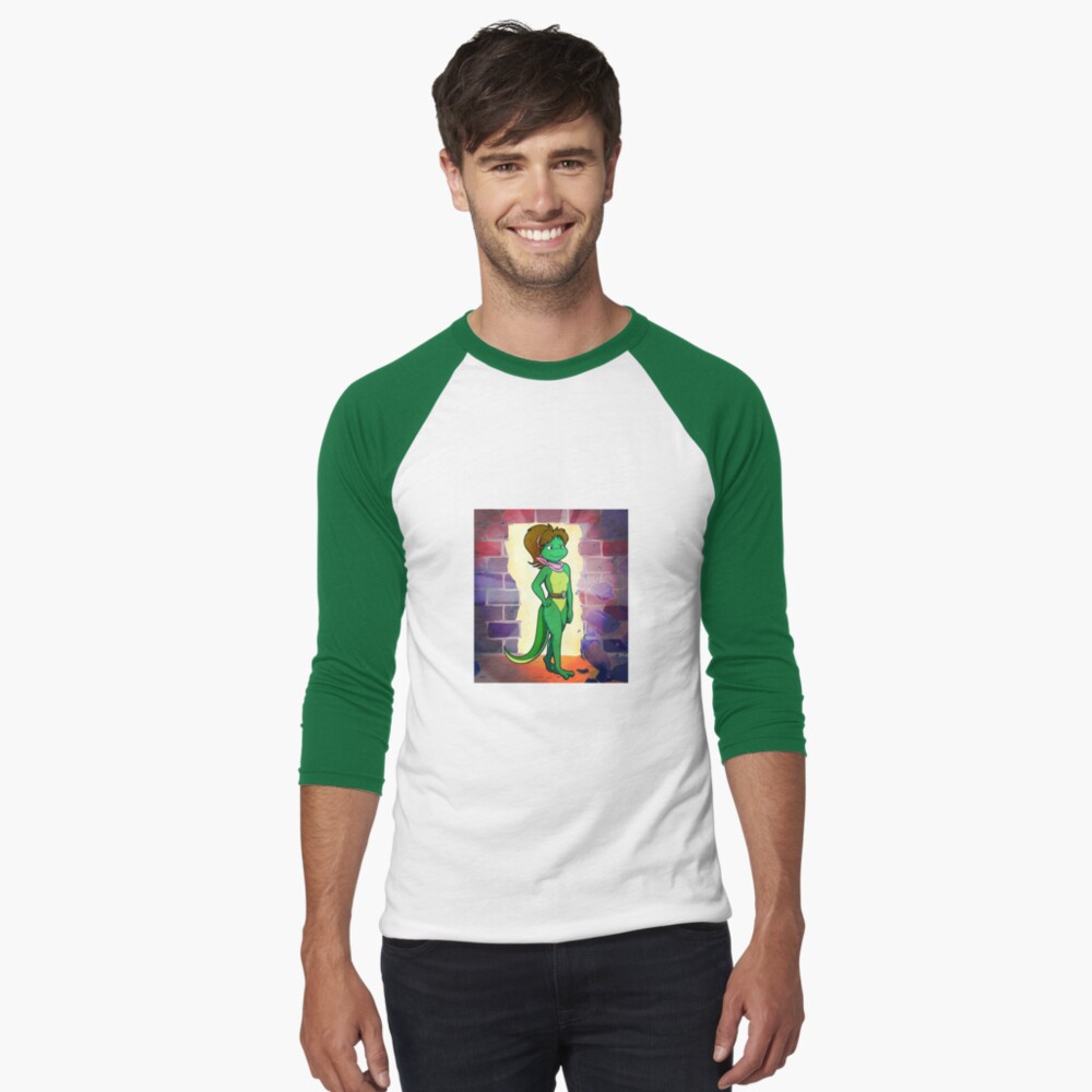 Item preview, Baseball ¾ Sleeve T-Shirt designed and sold by SpeekyGeeky.