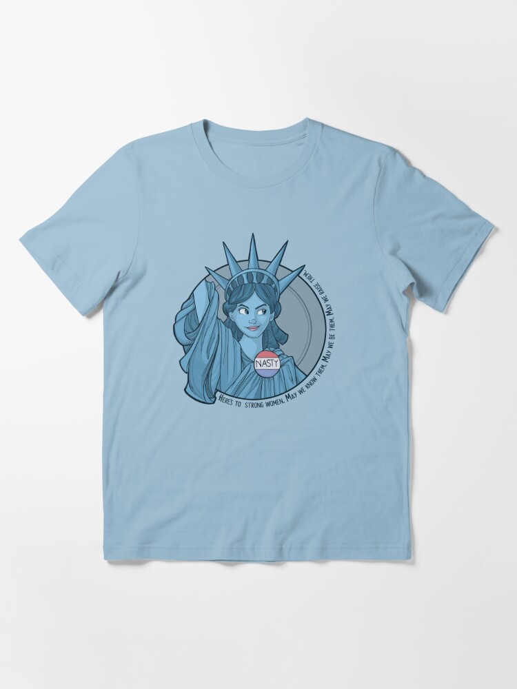BlueshirtsNation Lady Liberty Short-Sleeve T-Shirt