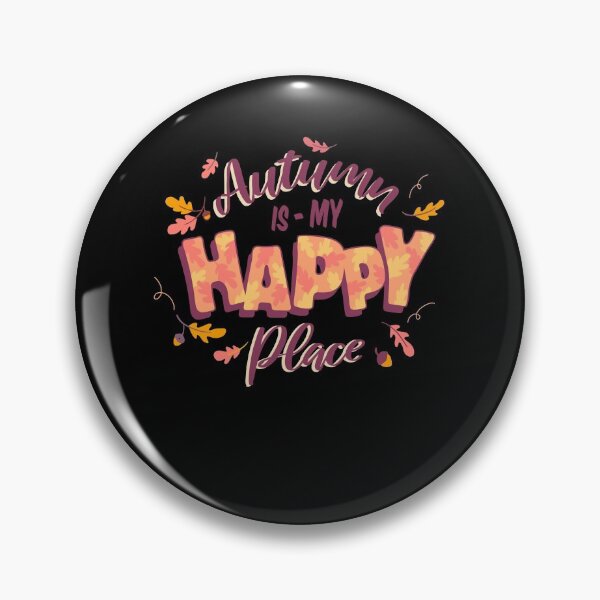 Item preview, Autumn is my happy place fall designed and sold by SwankyFine.