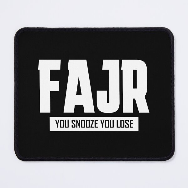 Item preview, fajr you snooze you lose - islamic quotes designed and sold by EfenDesign.