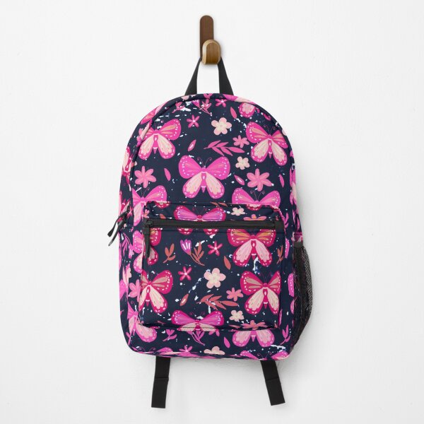 Item preview, Butterfly  pink ombré-navy designed and sold by Vinaerick.