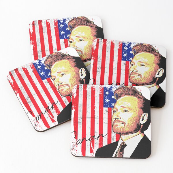 Item preview, conan o'brien conan o'brien american flag designed and sold by MXanwar.