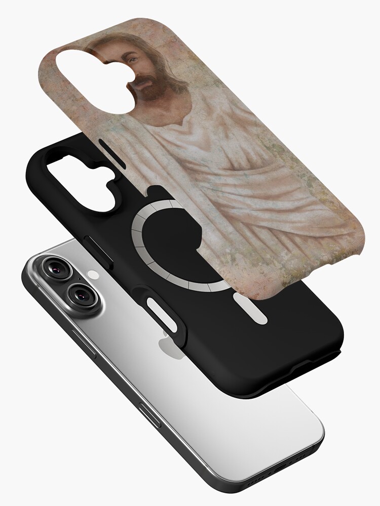 Thumbnail 2 of 4, iPhone Case, The Resurrection and the Life designed and sold by aprilmoen.