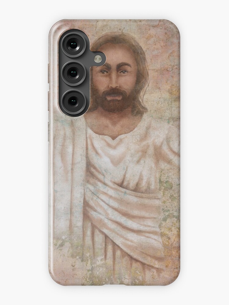 Thumbnail 1 of 4, Samsung Galaxy Phone Case, The Resurrection and the Life designed and sold by aprilmoen.