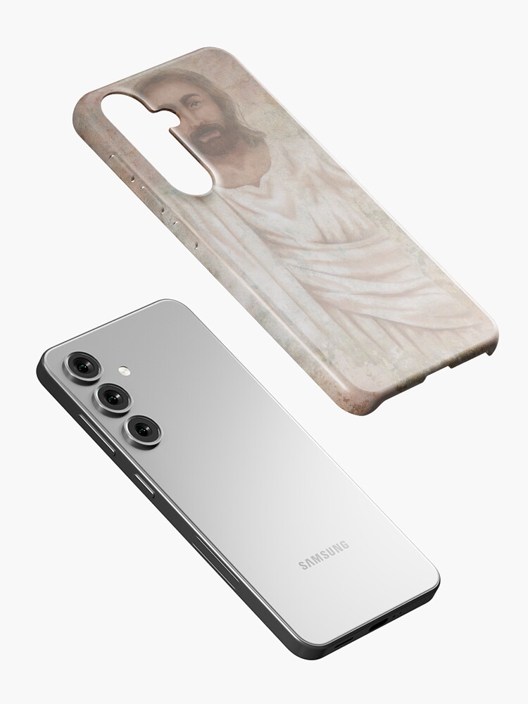 Thumbnail 2 of 4, Samsung Galaxy Phone Case, The Resurrection and the Life designed and sold by aprilmoen.